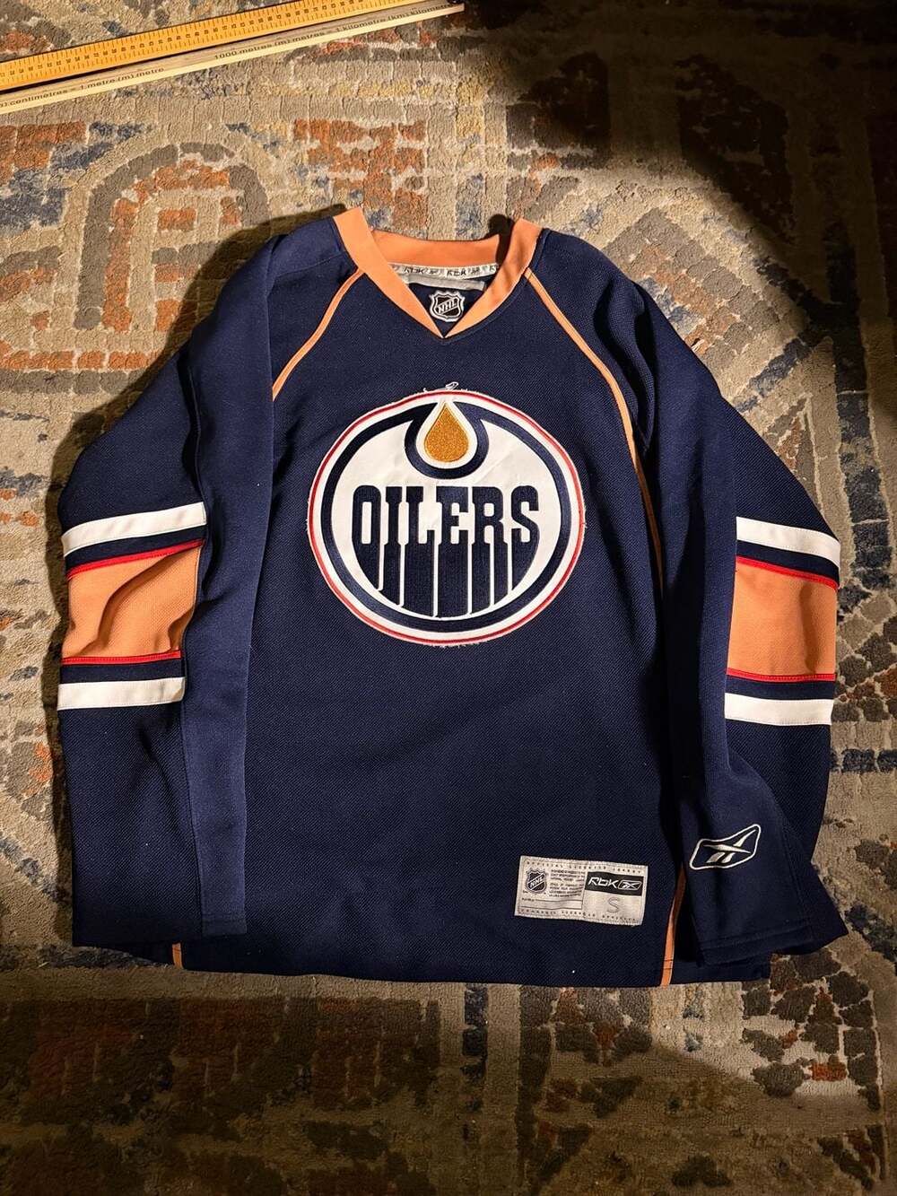 Edmonton Oilers NHL Reebok Alternate Jersey 2010s Size Small (i)